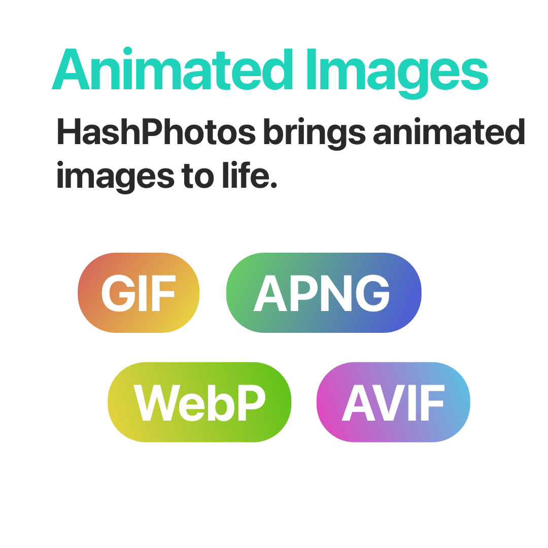 Animated Images - HashPhotos brings animated image to life