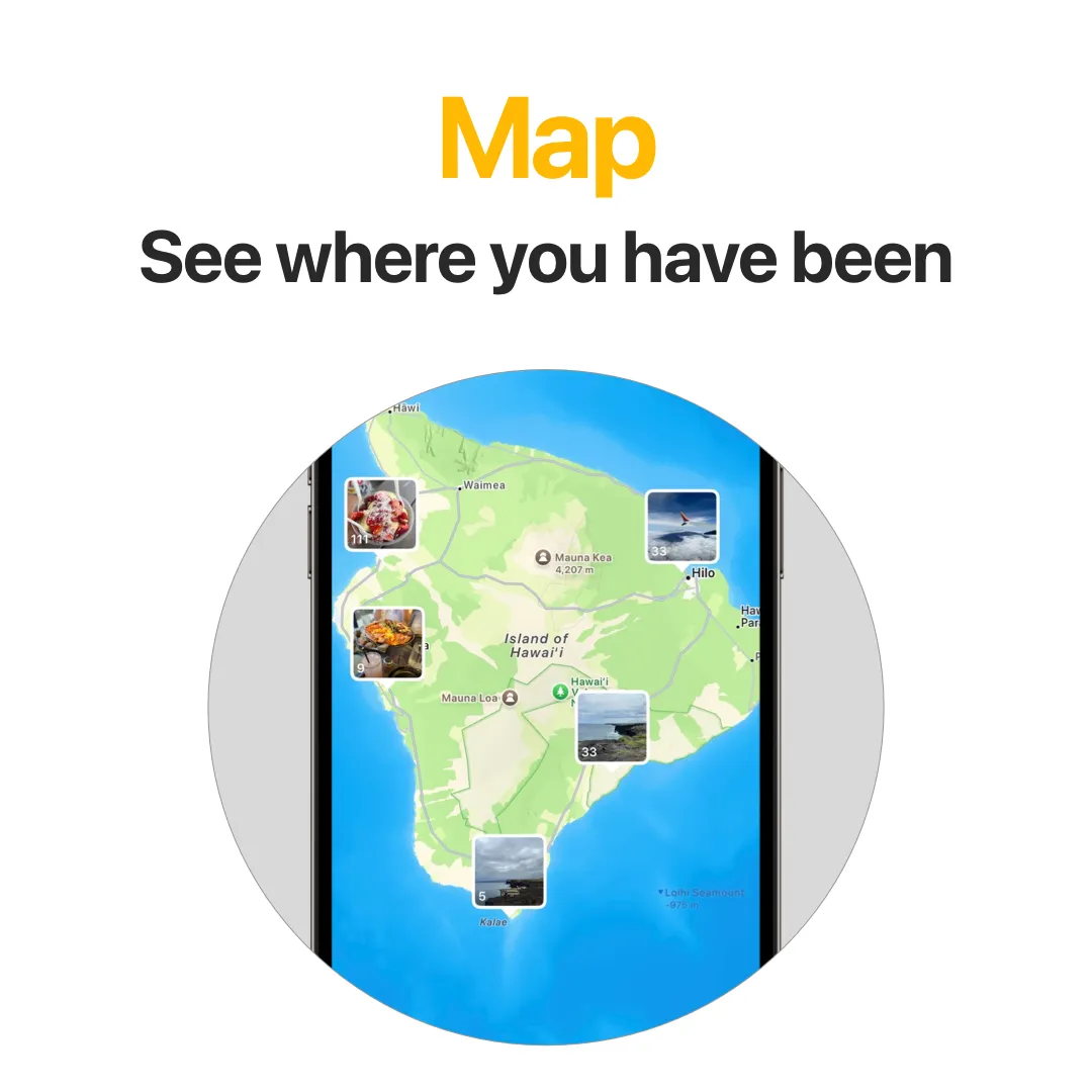 Map - See where you have been