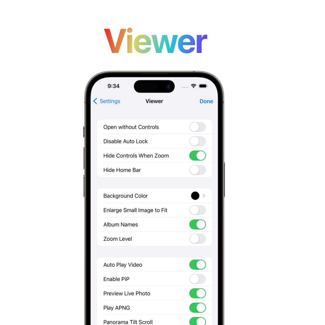 Viewer Options