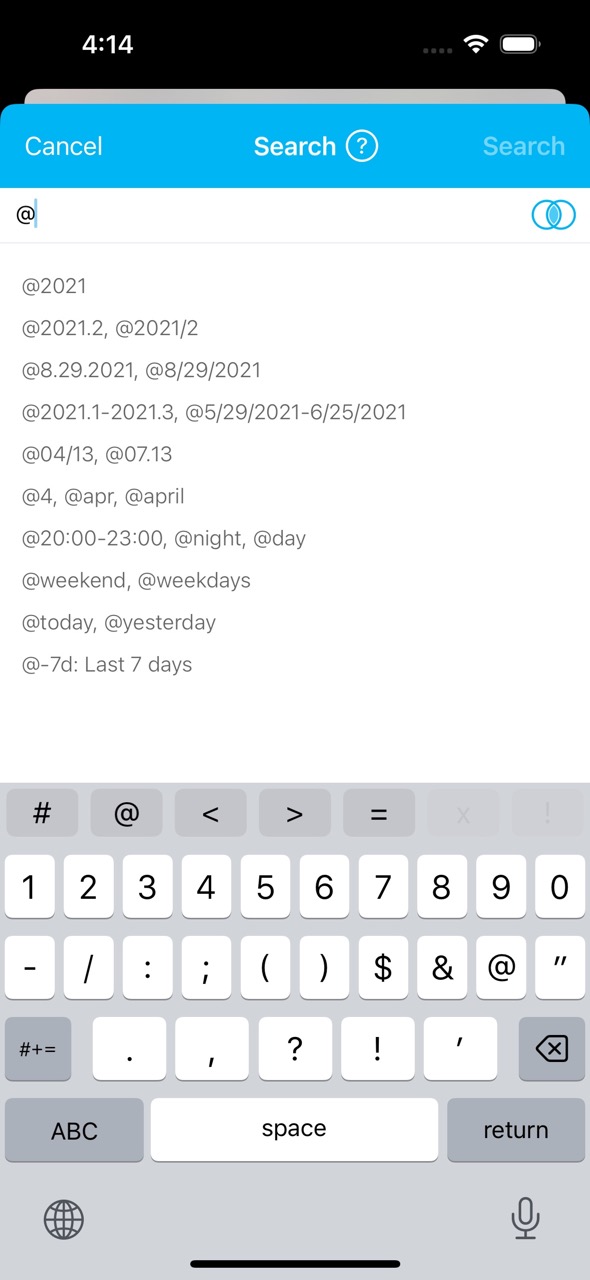 Search by Date