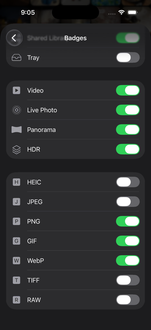 Thumbnail Badges