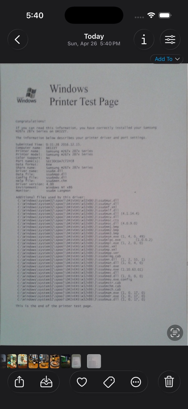 Document Crop - Cropped Image