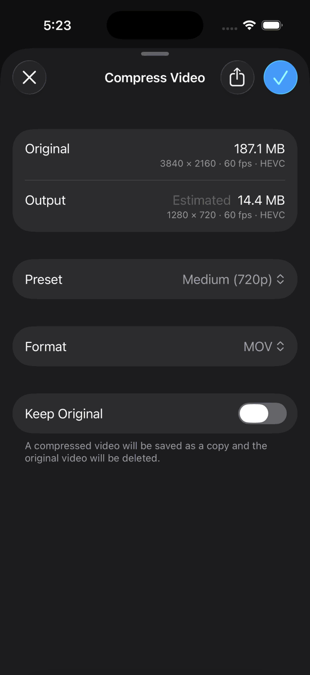 Compress Video