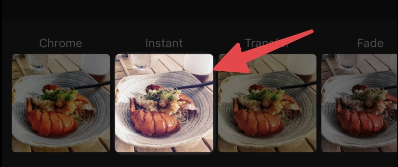 Touch and Hold Filter Picker