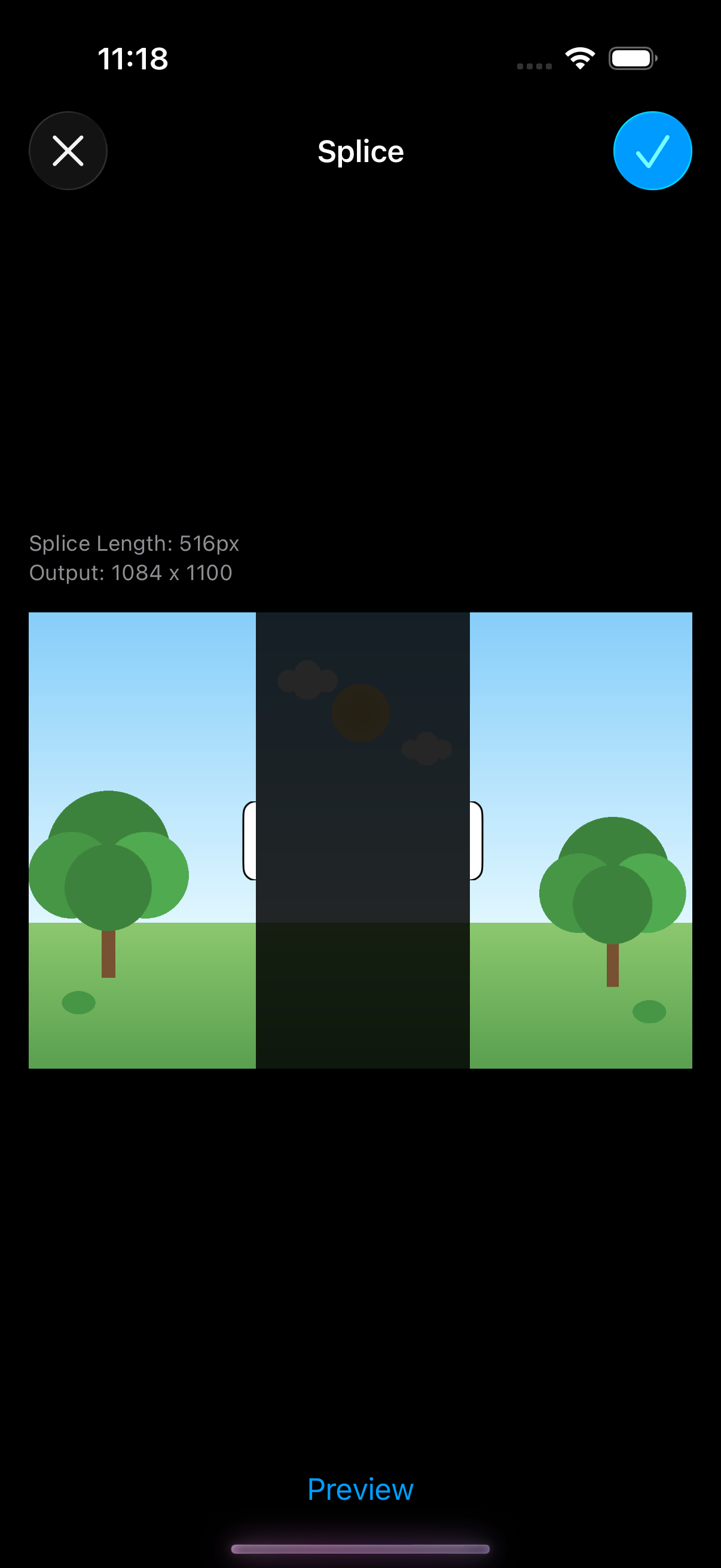 Splice Image - Editing