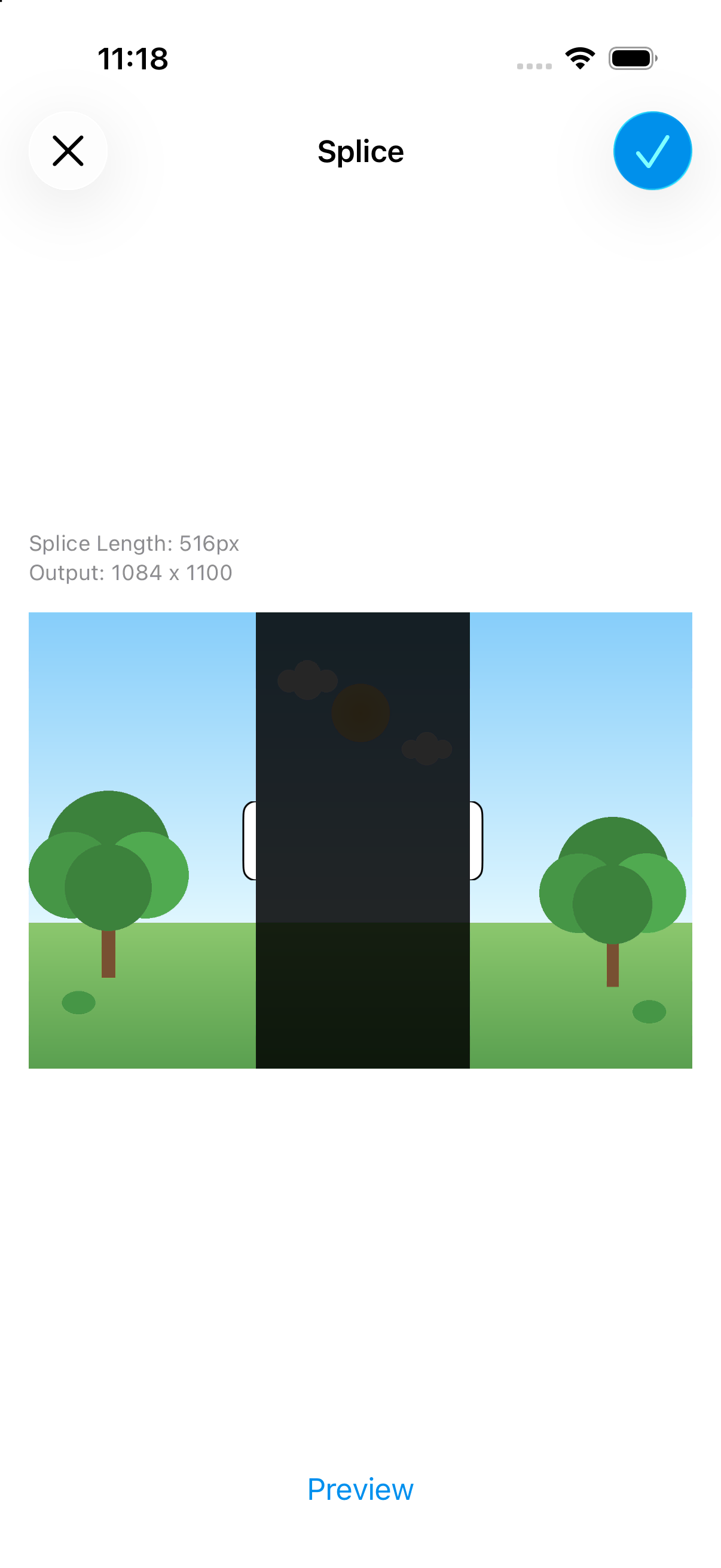 Splice Image - Editing